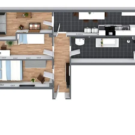 Am Bruehl - Family & Work - Nah Am Hauptbahnhof Appartement *